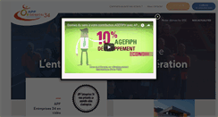 Desktop Screenshot of apf-entreprises-34.fr